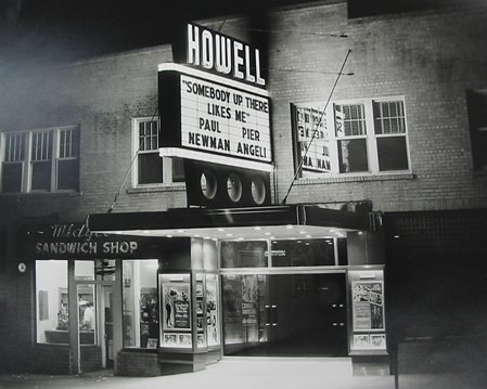 Howell Theatre - OLD MARQUEE SHOT